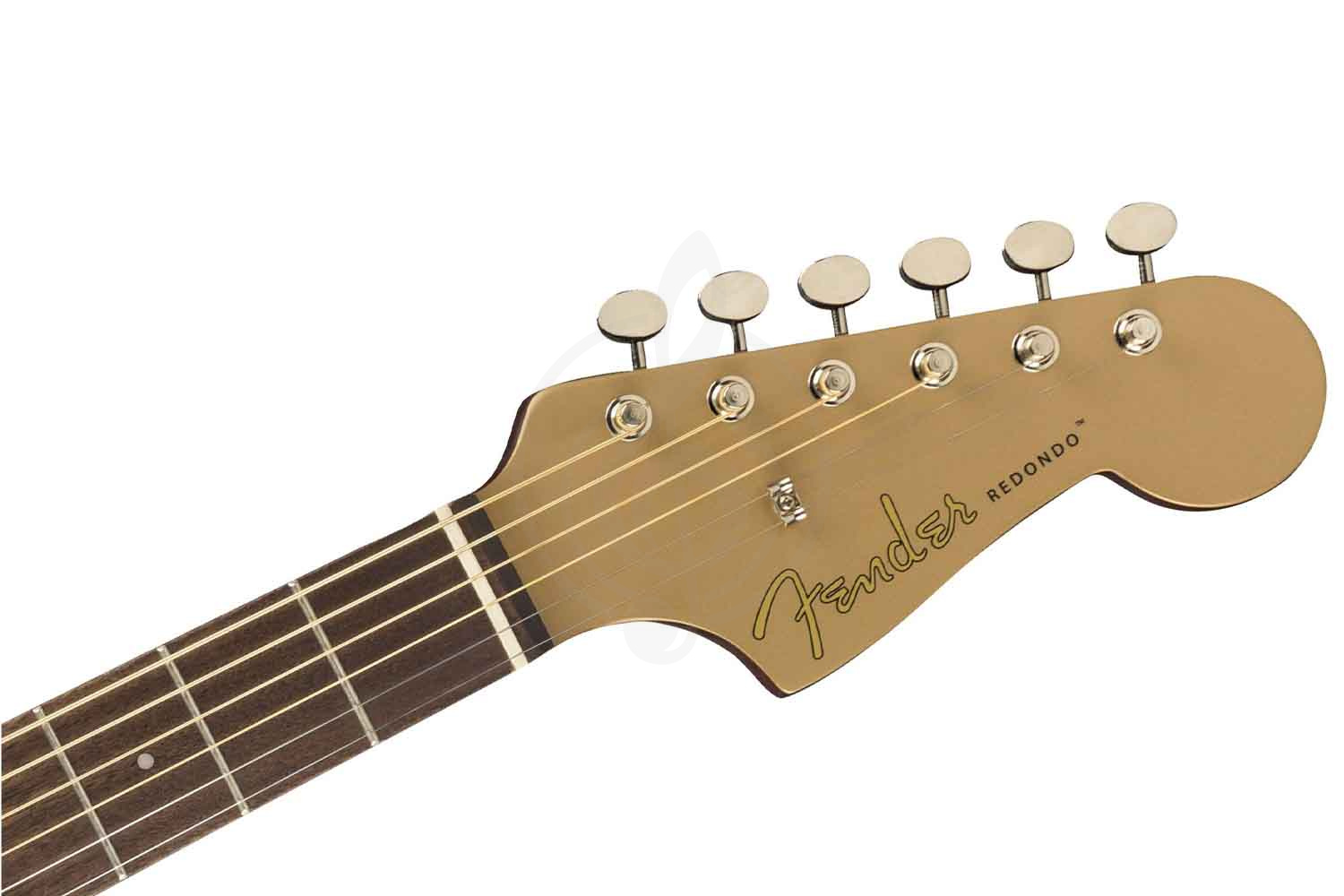 Акустическая гитара Акустические гитары Fender FENDER Redondo Plyr Bronze Satin WN - Электроакустическая гитара Redondo Plyr Bronze Satin WN - фото 2