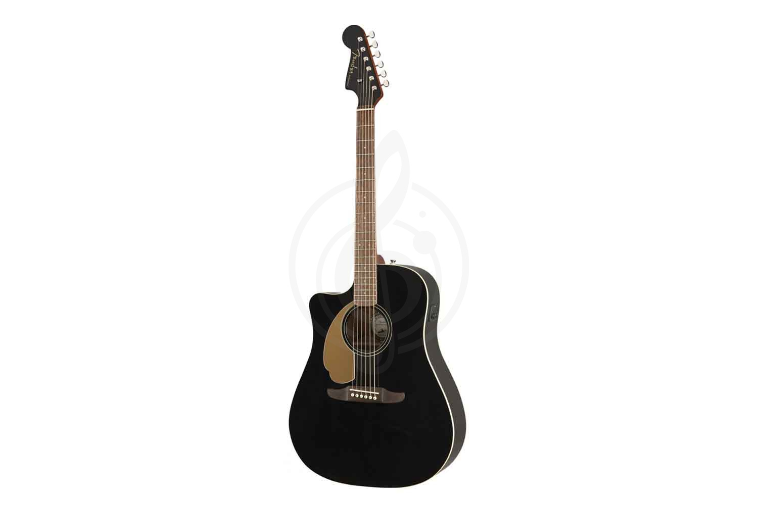 Электроакустическая гитара Электроакустические гитары Fender FENDER Redondo Plyr LH Jetty Blk WN - Электроакустическая гитара левосторонняя Redondo Plyr LH Jetty Blk WN - фото 3