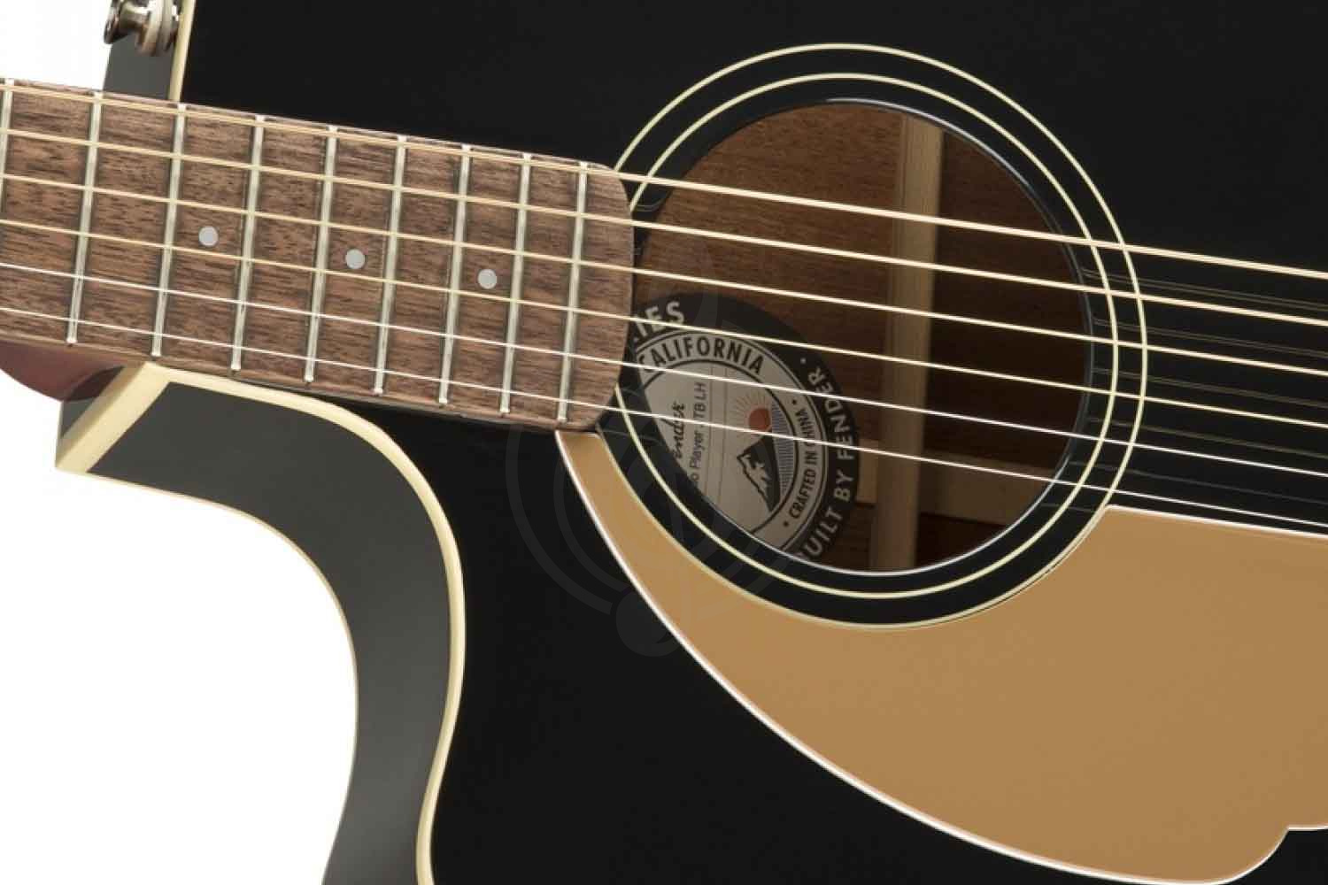 Электроакустическая гитара Электроакустические гитары Fender FENDER Redondo Plyr LH Jetty Blk WN - Электроакустическая гитара левосторонняя Redondo Plyr LH Jetty Blk WN - фото 4