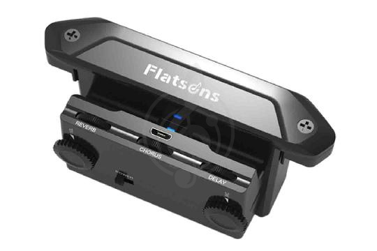 Трансакустический звукосниматель Flatsons FR2 - Гитарный магнитный звукосниматель, трансакустический, Flatsons FR2 в магазине DominantaMusic - фото 1