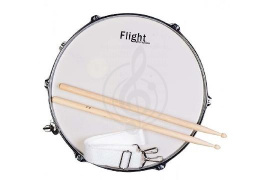Изображение FLIGHT MSC-145 - маршевый рабочий барабан 14"x5.5"x6-LUGS, цвет белый