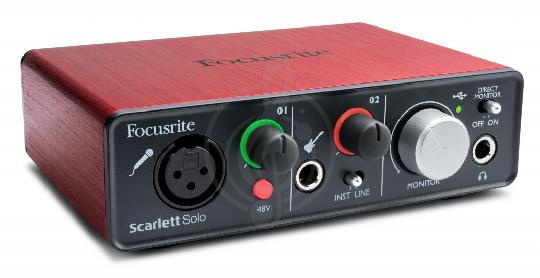 Изображение FOCUSRITE Scarlett Solo (2nd GEN) - USB аудиоинтерфейс