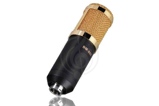 Конденсаторный студийный микрофон Конденсаторные студийные микрофоны FZONE FZONE BM-800 BK - Микрофон студийный BM-800 BK - фото 1