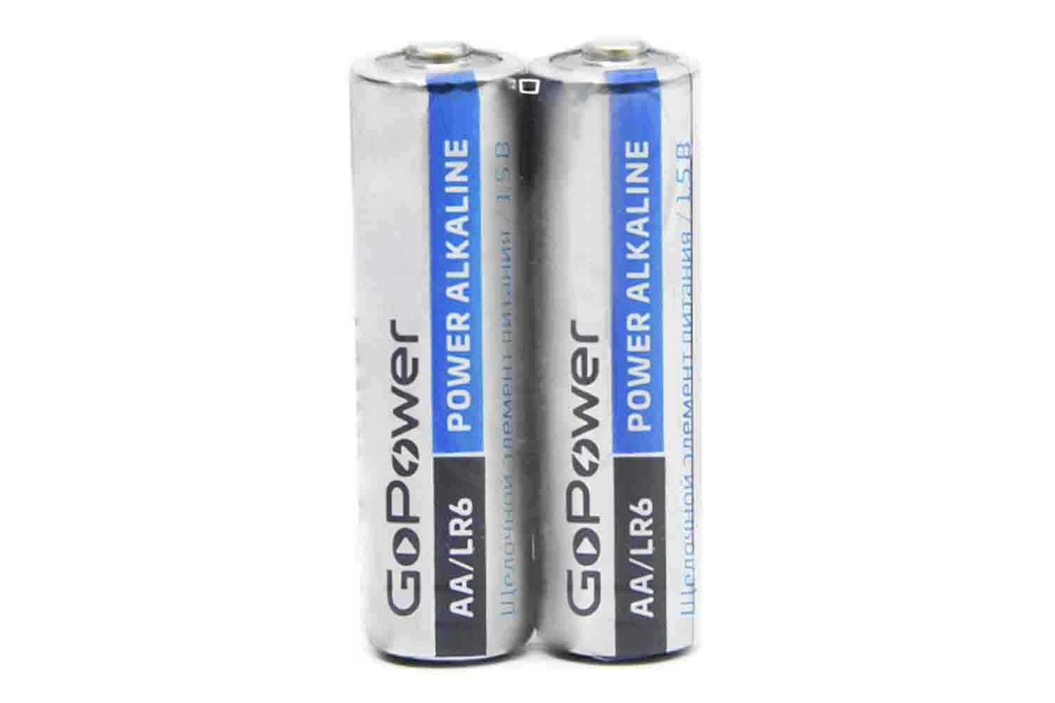 ЗУ и аккумуляторы GoPower Super Power Alkaline - Элемент питания AA/LR6 щелочной 1.5В, 2шт, GoPower Super Power Alkaline в магазине DominantaMusic - фото 3
