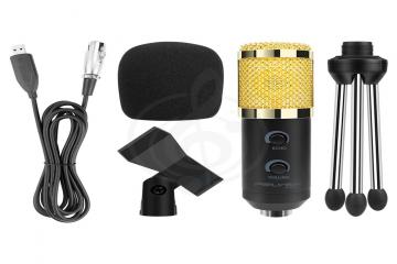 Микрофоны для стрима USB студийные микрофоны GrandVox GrandVox bm 900 - Конденсаторный микрофон USB bm 900 - фото 3