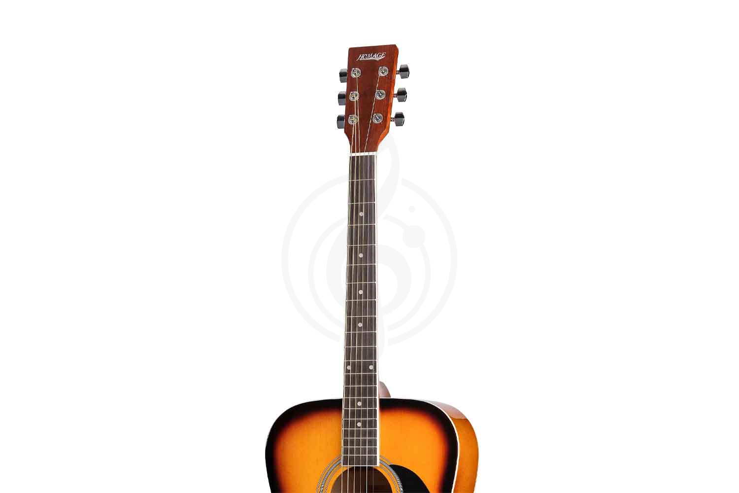 Акустическая гитара HOMAGE LF-4110-SB Акустическая 6-струнная гитара, Homage LF-4110-SB в магазине DominantaMusic - фото 4
