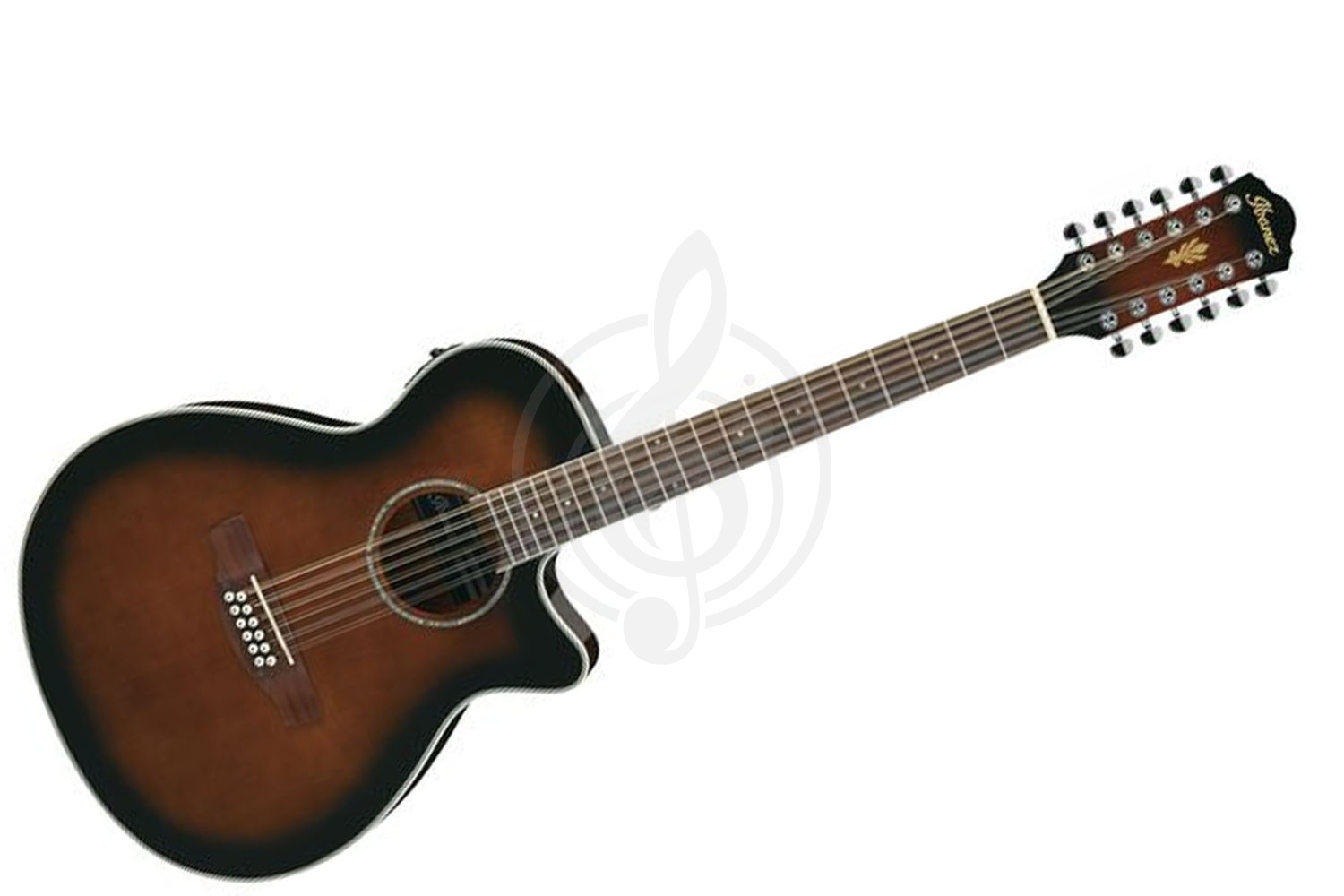 Электроакустическая гитара Электроакустические гитары Ibanez IBANEZ AEG1812II-DVS - Электроакустическая гитара AEG1812II-DVS - фото 1