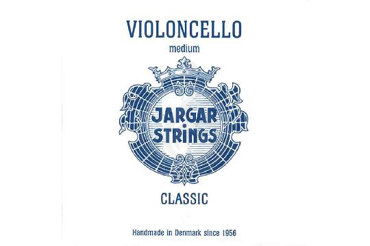 Изображение Jargar Strings Cello-Set-Blue Classic - Комплект струн для виолончели 4/4, среднее натяжение
