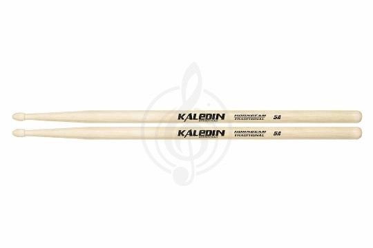 Палочки для барабанов Kaledin Drumsticks 7KLHB5A 5A Барабанные палочки, граб, деревянный наконечник, Kaledin Drumsticks 7KLHB5A в магазине DominantaMusic - фото 1