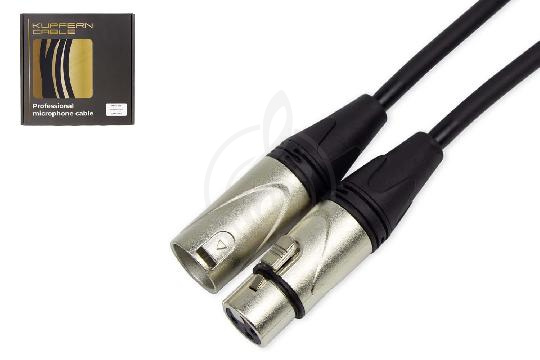 Изображение XLR-XLR микрофонный кабель KUPFERN KFMC04 30M