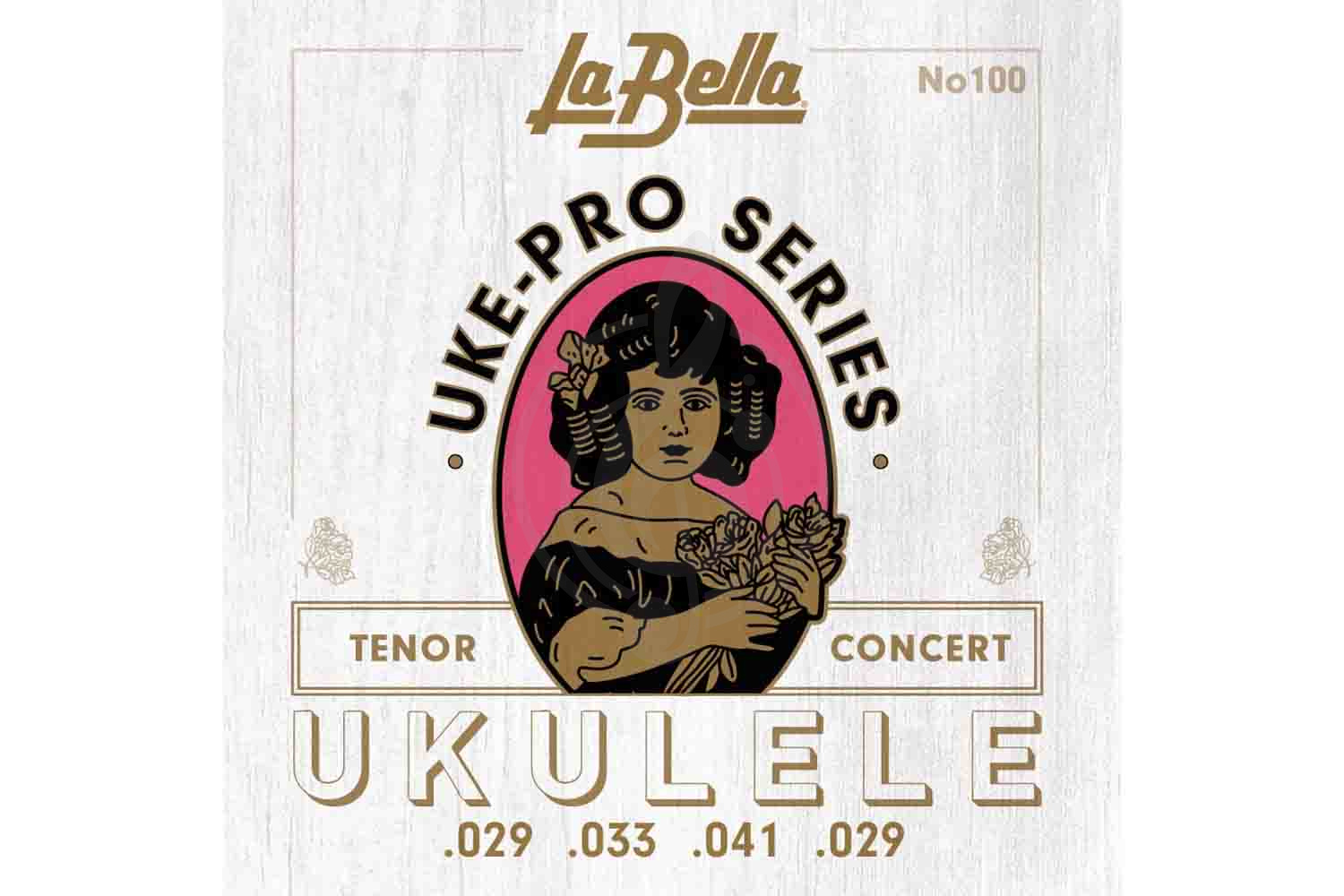 Струны для укулеле концерт La Bella 100 Uke-Pro - Комплект струн для концертного и тенор укулеле, La Bella 100 Uke-Pro в магазине DominantaMusic - фото 1