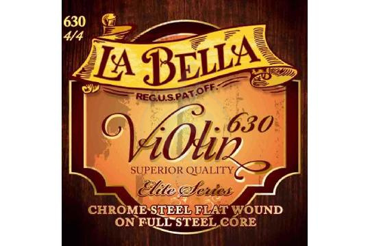 Струны для скрипки La Bella 630-1/4 - Струны для скрипки 1/4, комплект, La Bella 630-1/4 в магазине DominantaMusic - фото 1