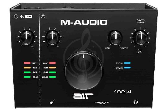 Звуковая карта M-Audio AIR 192 4 USB - аудиоинтерфейс, M-Audio AIR 192  в магазине DominantaMusic - фото 1