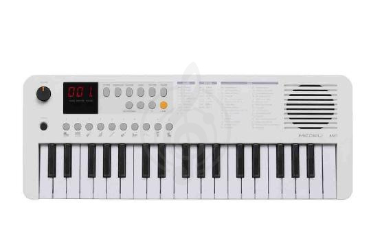 Детский синтезатор Medeli MK1-WH-Medeli -  Синтезатор, 37 клавиш, белый, Medeli MK1-WH в магазине DominantaMusic - фото 1