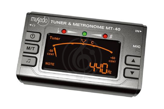 Метроном Метрономы Musedo Musedo MT-40 Тюнер-метроном MT-40 - фото 1