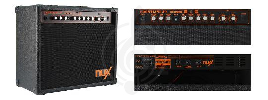 Комбоусилитель для электрогитары Усилители и комбики для электрогитар Nux NUX Frontline 30 Моделирующий гитарный комбо Frontline 30 - фото 1