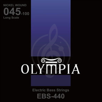 Изображение Olympia EBS 440 Струны для бас гитары 045-100, Nic