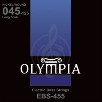 Изображение Olympia EBS-455 Струны для 5 стр. бас гитары 045-125