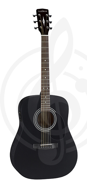 Акустическая гитара Акустические гитары Parkwood Parkwood W81-BKS Акустическая гитара, черная W81-BKS - фото 1