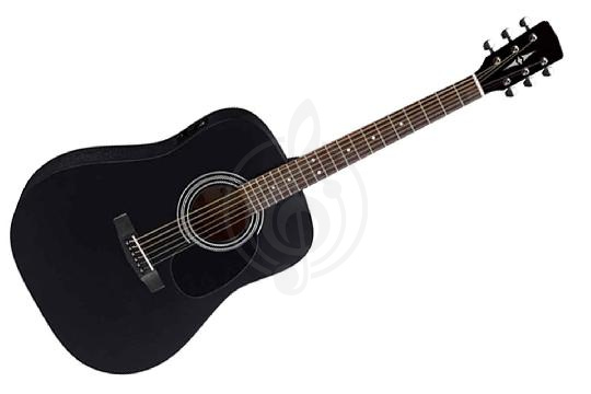 Электроакустическая гитара Электроакустические гитары Parkwood Parkwood W81E-BKS Электроакустическая гитара, черная W81E-BKS - фото 1