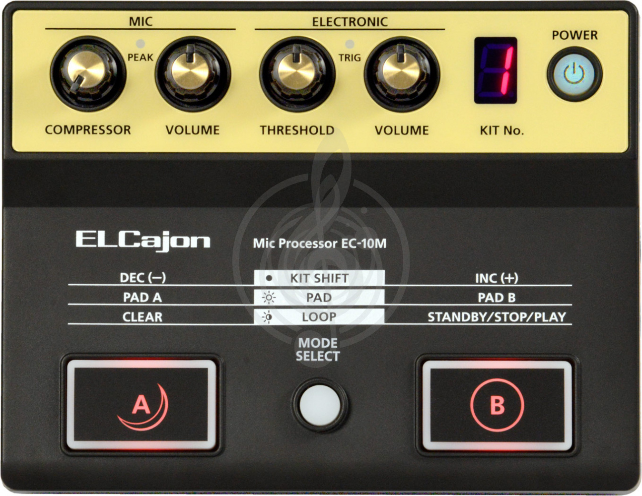 Эффекты для кахона Roland - EC-10M - Процессор эффектов для кахона, Roland EC-10M в магазине DominantaMusic - фото 1