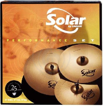 Комплект тарелок Комплекты тарелок Sabian Sabian Solar Performance Комплект тарелок Solar Performance - фото 1