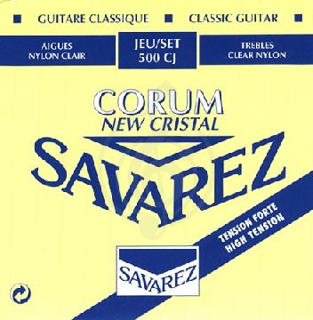 Струны для классической гитары Струны для классических гитар Savarez SAVAREZ 500 CJ NEW CRISTAL CORUM Струны для классических гитар (30-34-41-29-34-44) 500 CJ - фото 1
