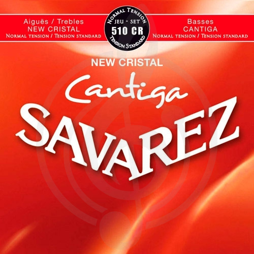 Струны для классической гитары Струны для классических гитар Savarez SAVAREZ 510 CR NEW CRISTAL CANTIGA - Струны для классических гитар (29-33-41-30-36-44) 510 CR - фото 1