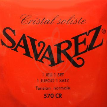 Струны для классической гитары Струны для классических гитар Savarez SAVAREZ 570 CR CRISTAL SOLISTE Струны для классических гитар (28-32-40-30-34-42) 570 CR - фото 1