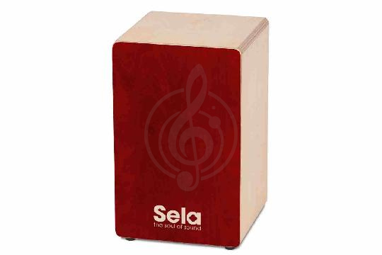 Кахон Sela SE-165 Primera - Кахон, красная тапа, Sela SE-165 Primera в магазине DominantaMusic - фото 1