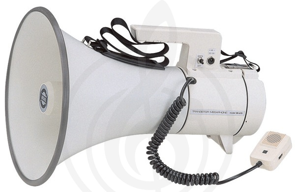 Мегафон громкоговоритель SHOW ER67S - Мегафон 40 Вт,  12 В, выносной микрофон, сирена,  вес 2.5 кг, алюминий, Show ER67S в магазине DominantaMusic - фото 1