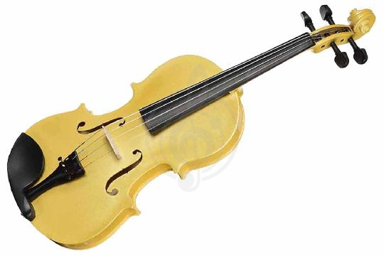 Изображение Скрипка ANTONIO LAVAZZA VL-20 YW размер 1/2, цвет - ЖЁЛТЫЙ металлик