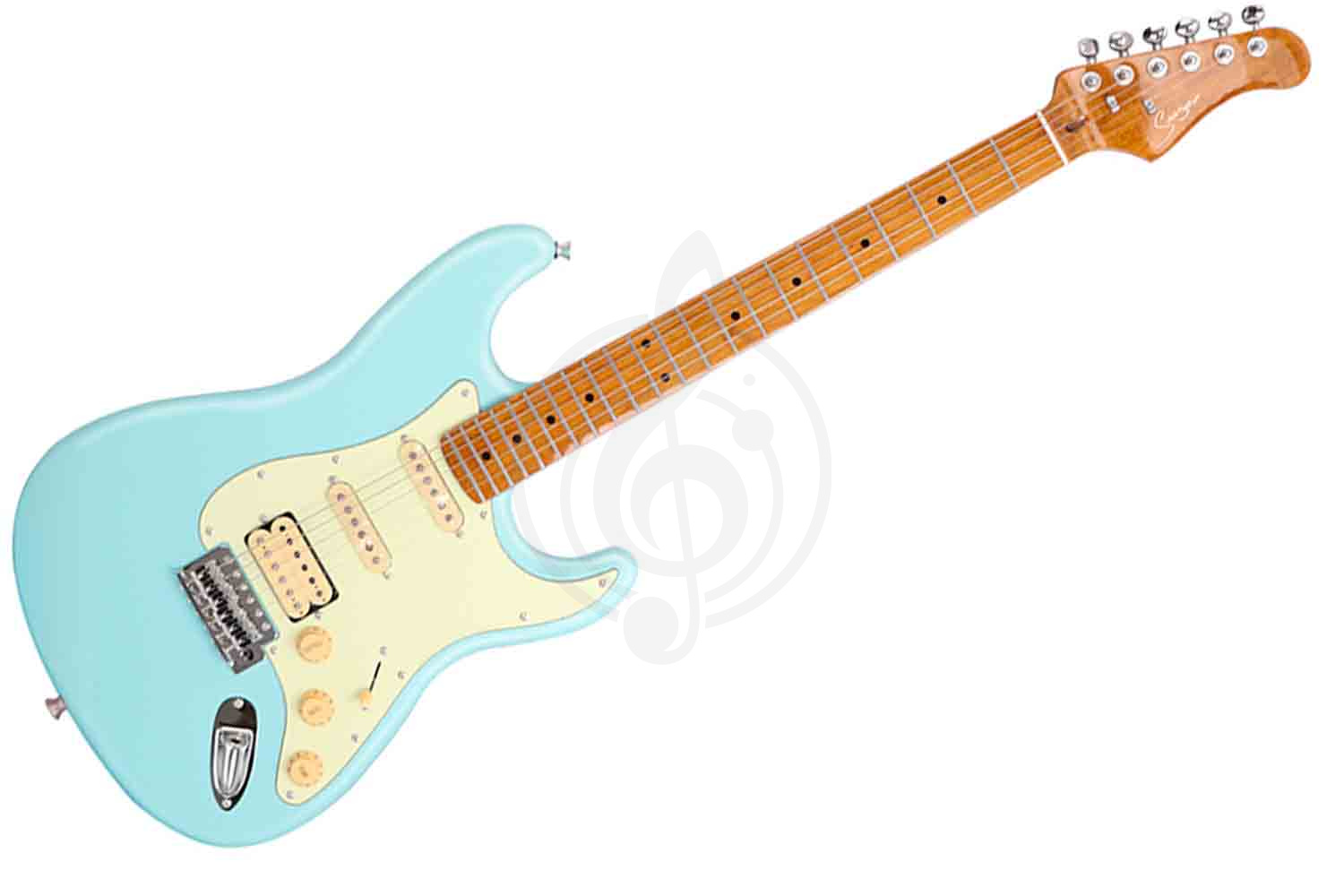 Электрогитара Stratocaster Smiger L-G2-PRO-DB - Электрогитара, голубая, Smiger L-G2-PRO-DB в магазине DominantaMusic - фото 1