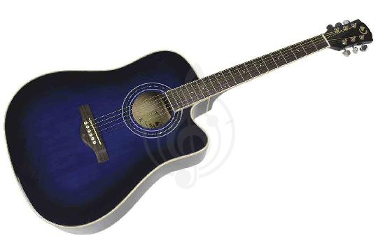 Электроакустическая гитара SOLISTA SG-D1 EQ Blue - Электроакустическая гитара, Solista SG-D1 EQ Blue в магазине DominantaMusic - фото 1