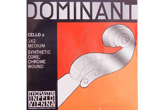Струны для виолончели Thomastik 142 Dominant - Отдельная струна А/Ля для виолончели 4/4, Thomastik 142 Dominant в магазине DominantaMusic - фото 1