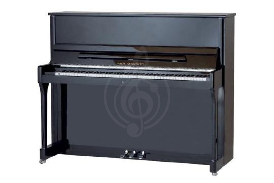 Изображение W.Steinberg 190045-1CK Performance P118 - Пианино акустическое, черное, фурнитура хром