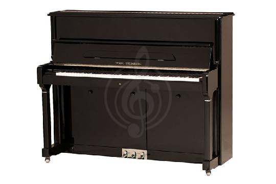 Изображение W.Steinberg 190049-1CK Performance P125E Пианино акустическое, черное, фурнитура хром