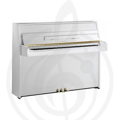 Акустическое пианино Пианино Yamaha Yamaha JU109PWH Пианино акустическое, белое, 88 клавиш JU109PWH//LZ.WITHBENCH - фото 1