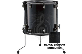 Изображение Yamaha LNF1615(BLSS) том напольный 16"х15", дуб, 8 слоёв, цвет Black Shadow Sunburst
