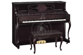 Изображение Yamaha M3SBW - пианино 118см, черный орех сатинированное, с банкеткой