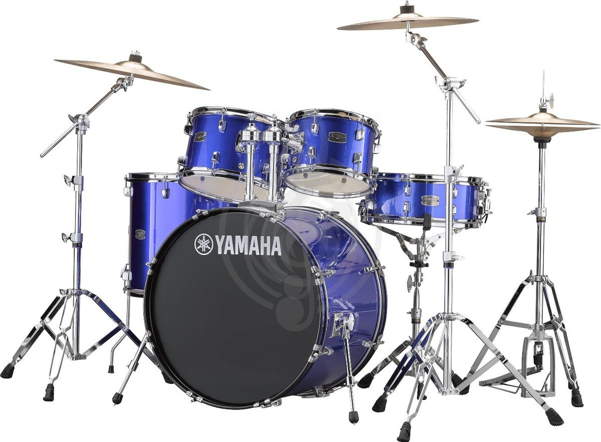 Комплект ударной установки Комплекты ударных установок Yamaha Yamaha RDP2F5FB ударная установка из 5-ти барабанов, цвет Fine Blue, без стоек RDP2F5 FINE BLUE - фото 1