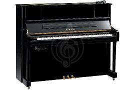 Изображение Yamaha U1J S PE - пианино-сайлент 121см. , цвет черный, полированное, с банкеткой