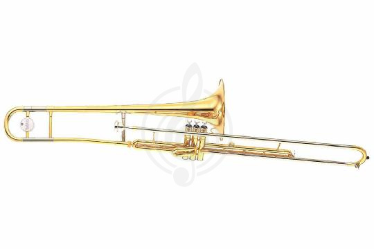 Тромбон Тромбоны Yamaha Yamaha YSL-354V - тромбон Bb тенор 3х помповый, Yellow-brass раструб 12,7/204,4мм YSL-354V - фото 1