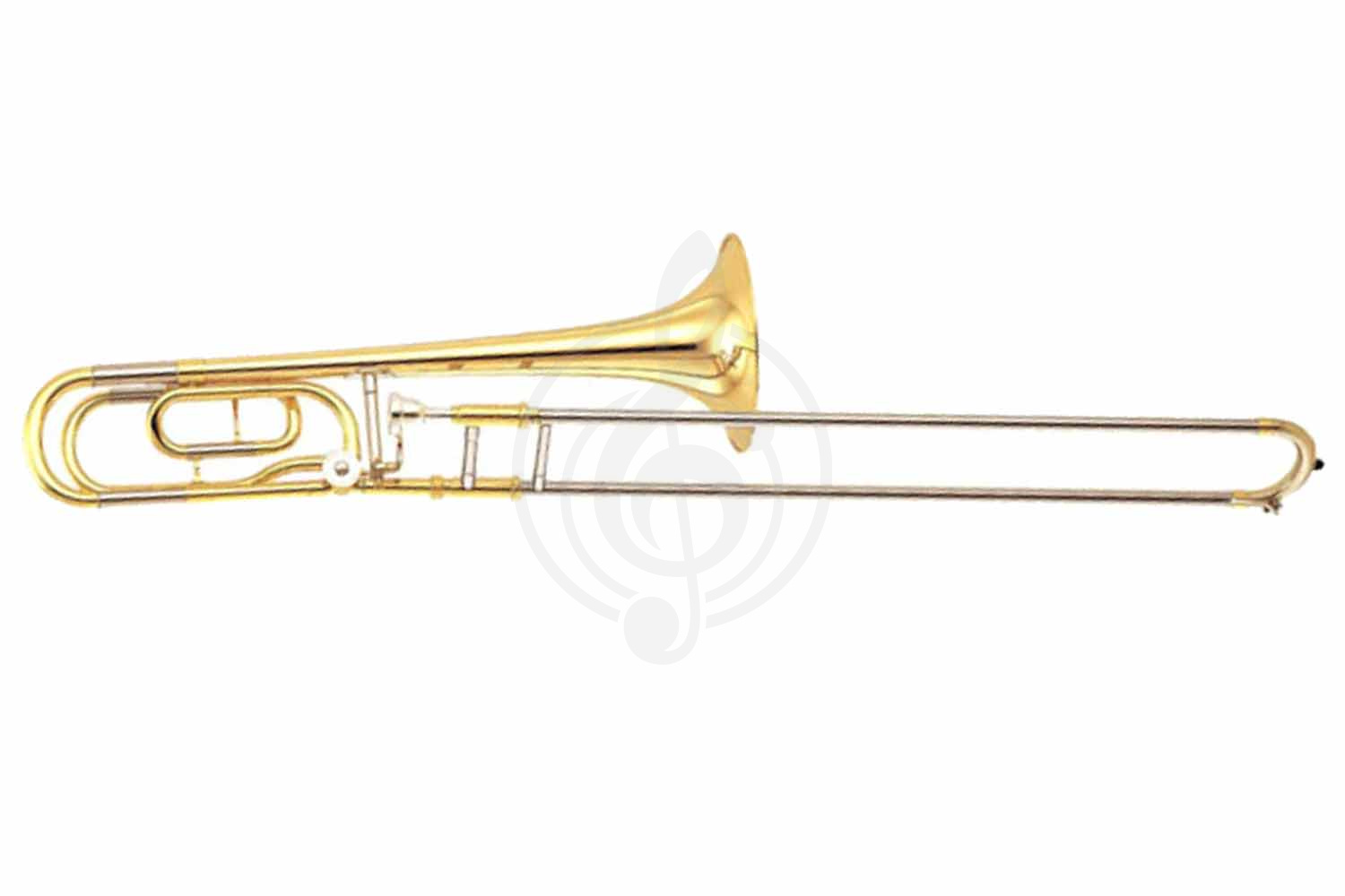 Тромбон Тромбоны Yamaha Yamaha YSL-356GS(II-E) - тромбон тенор Bb/ F студенческий, Yellow-brass, 12.7-13.34/204.4mm посер. YSL-356GS //E - фото 1